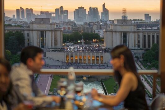 Dinner at the Eiffel Tower
